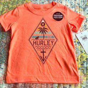 Neon Orange Hurley T-shirt